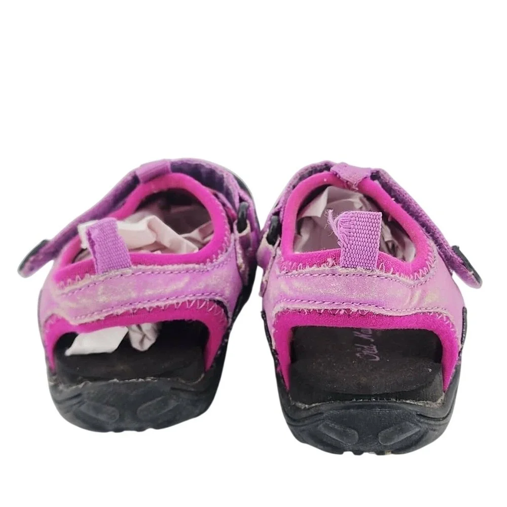 Old‎ Navy Toddler Girls Purple Pink Hybrid Water Sandals Size 5
